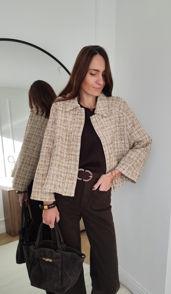Veste beige Felicie