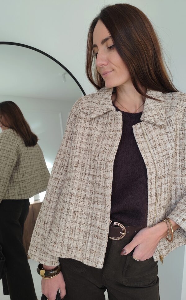 Veste beige Felicie
