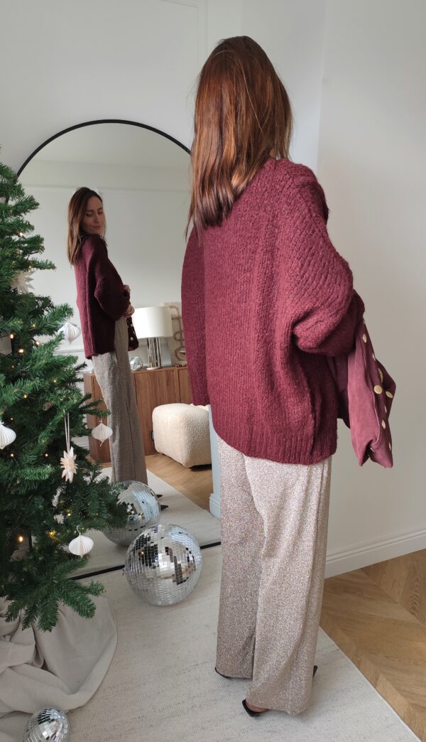 Pull bordeaux Henri