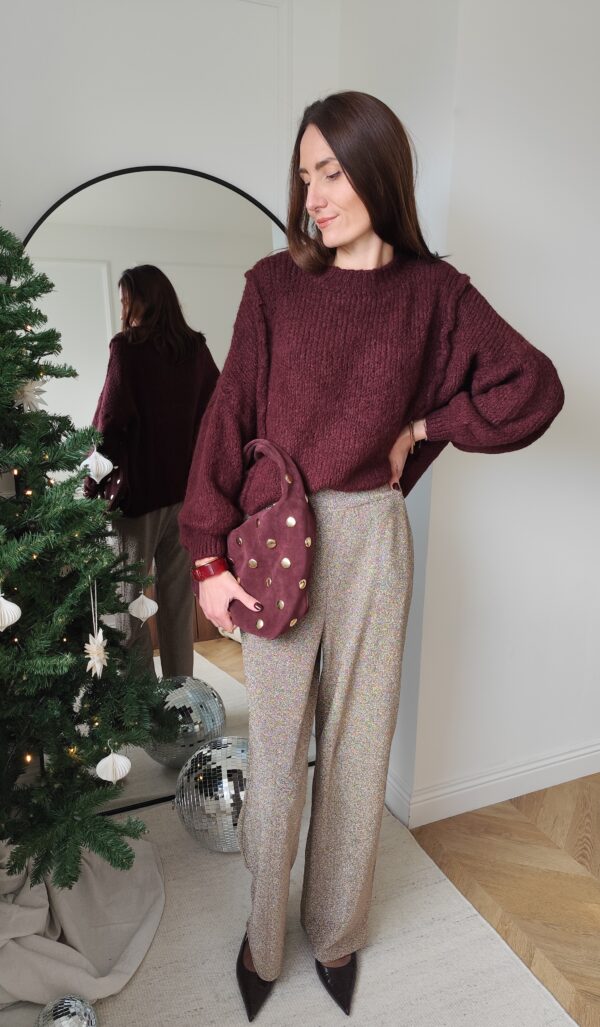 Pull bordeaux Henri