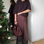 Jupe chocolat Sidonie – Image 5