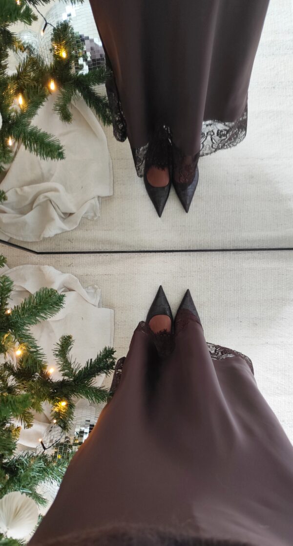 Jupe chocolat Sidonie