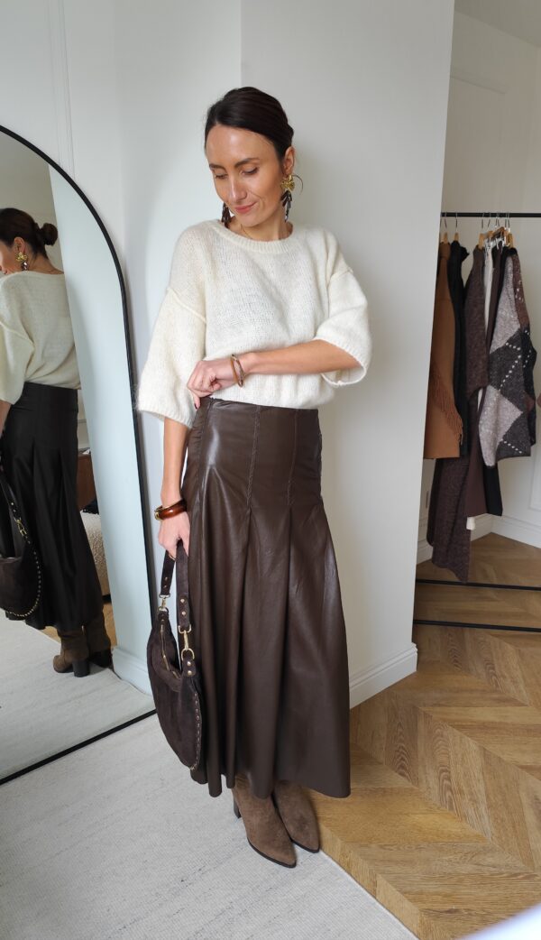 Jupe simili Hélène