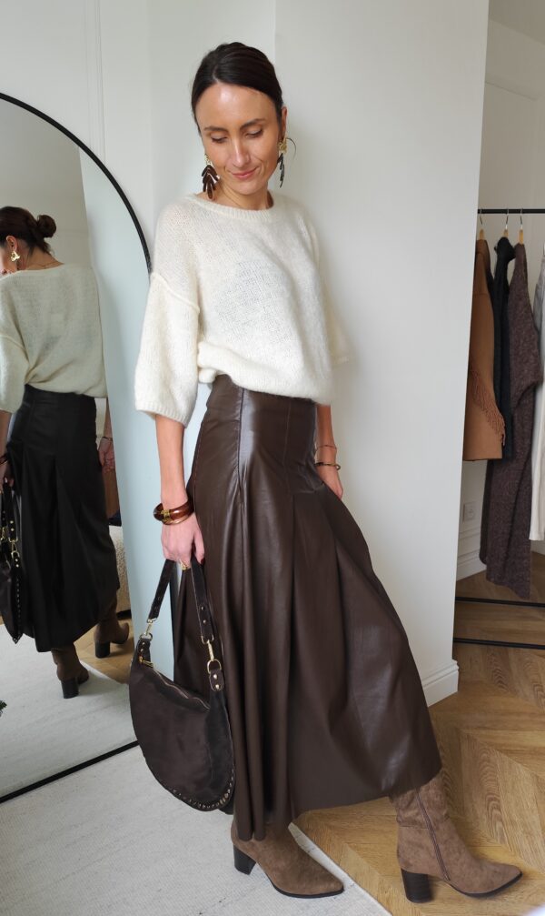 Jupe simili Hélène