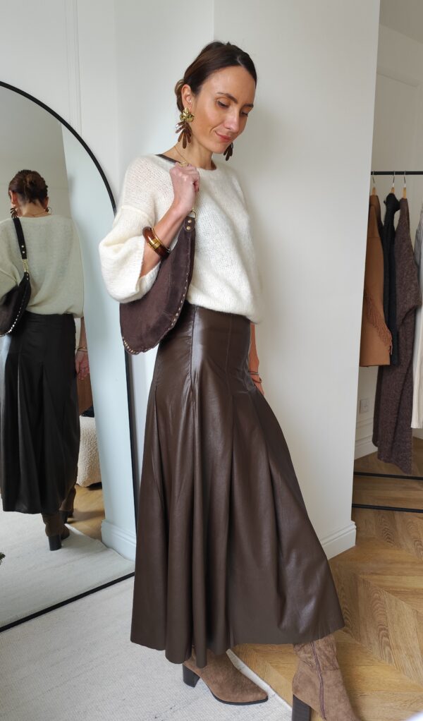 Jupe simili Hélène