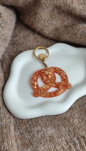 Porte clés bretzel