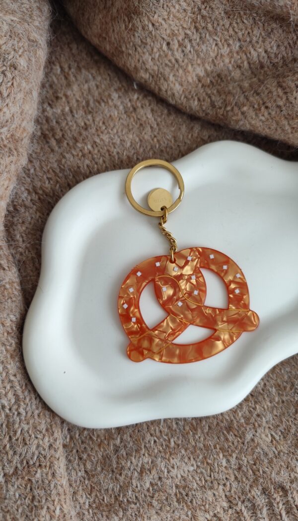 Porte clés bretzel