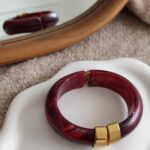 Bracelet bordeaux Amanda