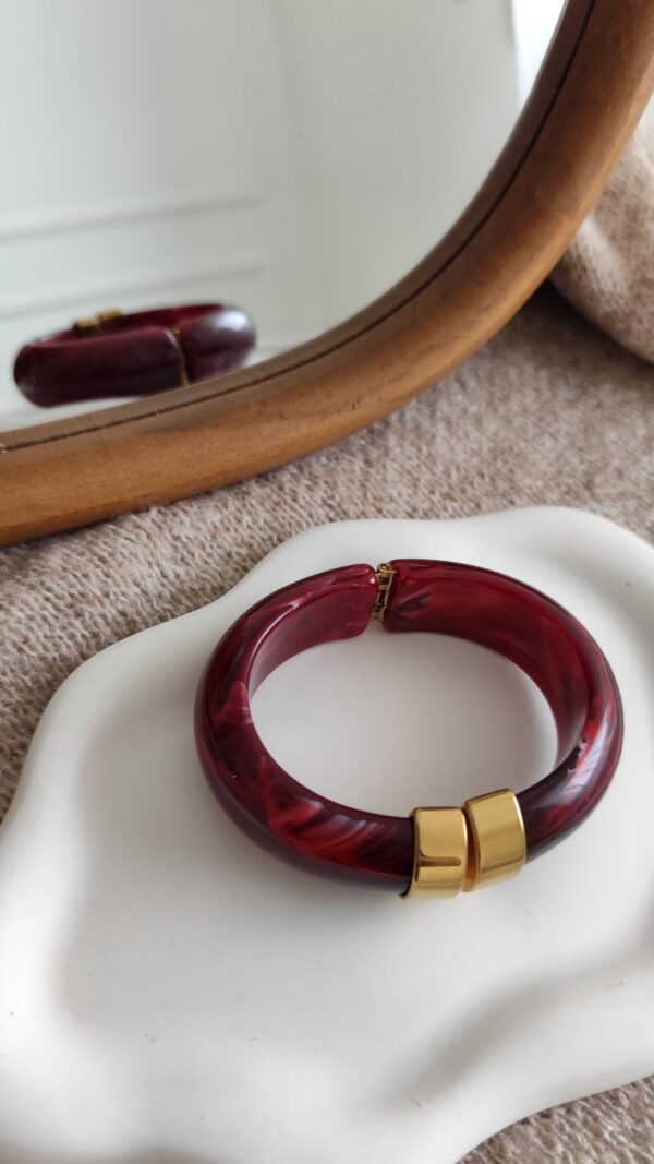Bracelet bordeaux Amanda