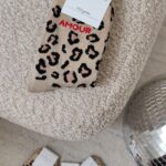 Chaussettes léopard écru amour – Image 2