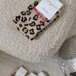 Chaussettes léopard écru bichette – Image 2