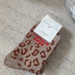 Chaussettes léopard taupe l'amour Infini
