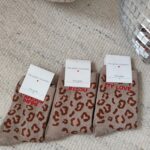 Chaussettes léopard taupe l'amour Infini – Image 3