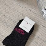 Chaussettes noires chérie d'amour