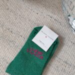 Chaussettes vertes chérie d'amour