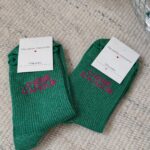 Chaussettes vertes chérie d'amour – Image 2
